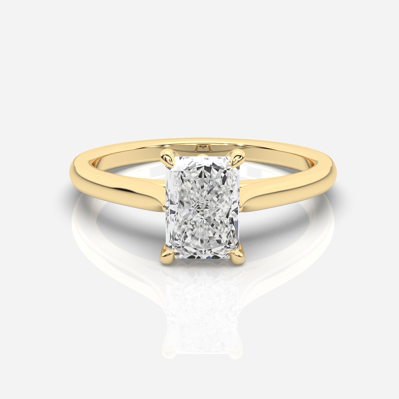 Ella Cathedral Solitaire Radiant